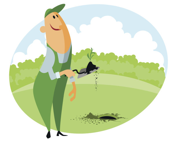 植树节矢量图素材ID：122832028