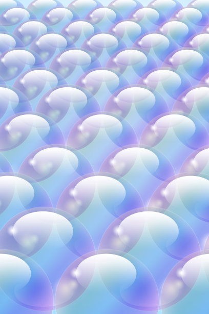 抽象的蓝色气泡背景垂直图片下载