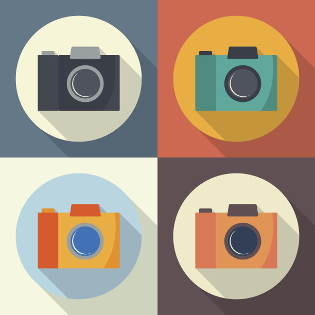 相机图标。图片下载