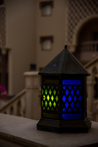 阿拉伯式花纹灯笼图片下载