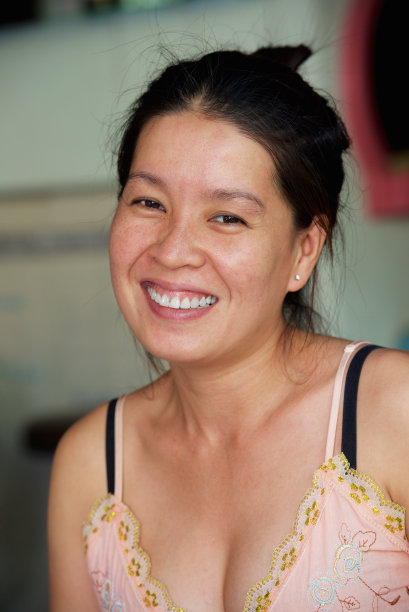 美丽的亚洲女孩肖像图片下载