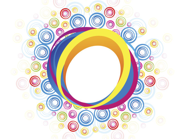 抽象艺术多彩的爆炸图片下载