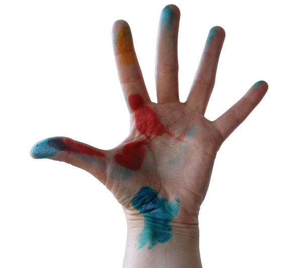 上交有色斑点图片下载