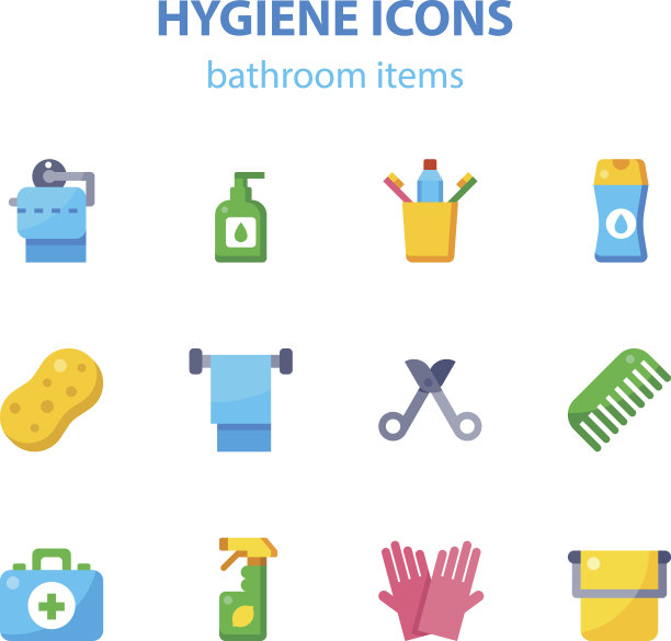 浴室物品图片下载