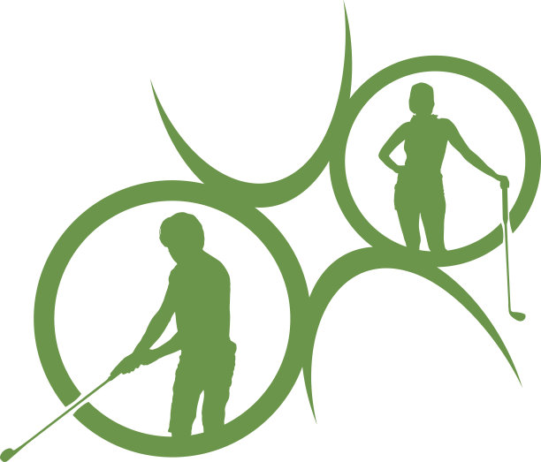 矢量剪影的高尔夫。图片下载