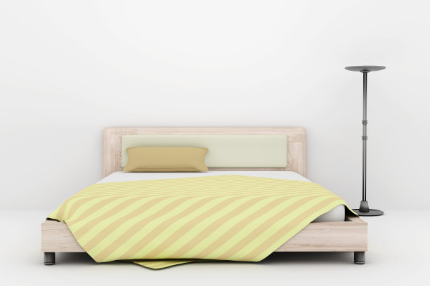 床和灯图片下载