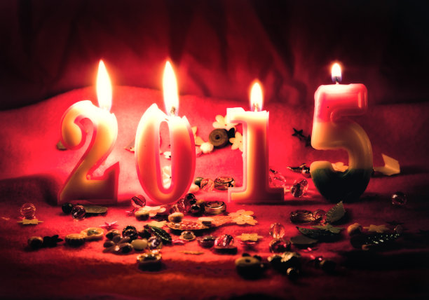 新年2015红色背景图片下载