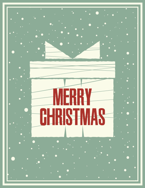 矢量圣诞贺卡图片下载