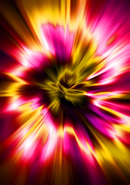 抽象模糊背景与彩虹梯度。图片下载