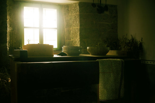 旧风格的厨房图片下载