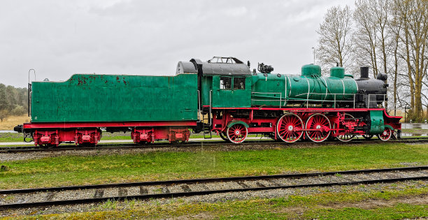 古老的蒸汽机车。图片下载