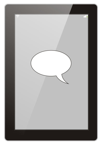 带有“思想云”的新平板电脑图片下载