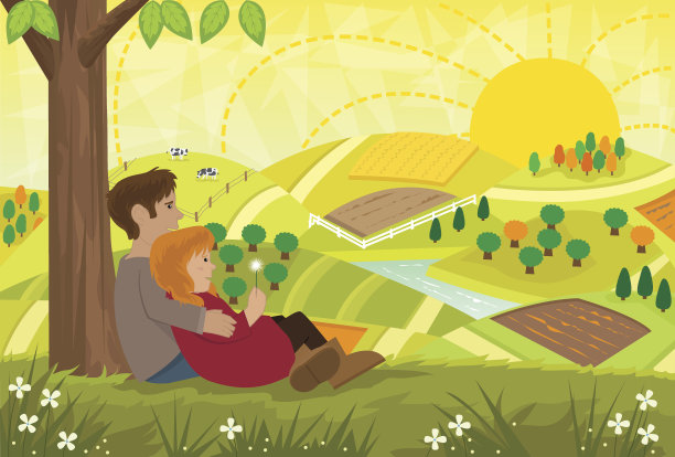 浪漫的风景图片下载