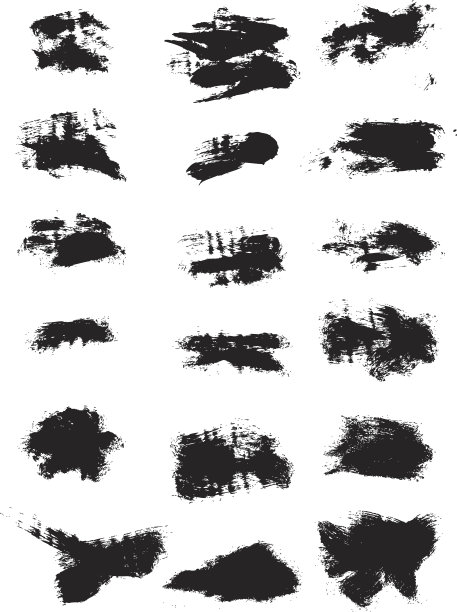 向量集的垃圾设计元素图片下载