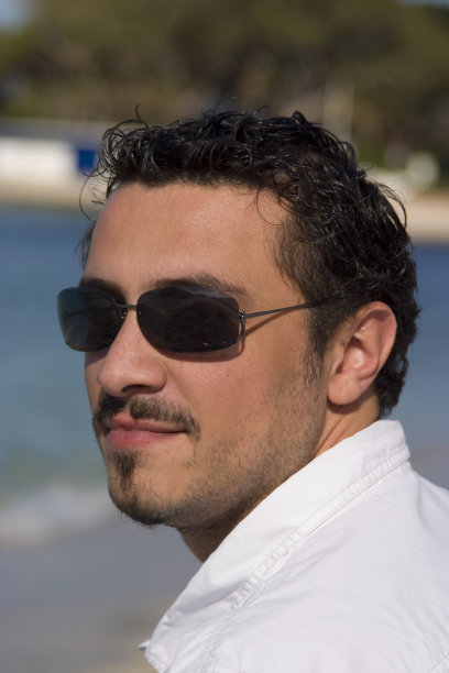 男人的太阳镜图片下载