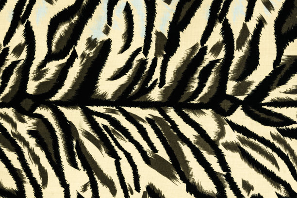 纹理织物的老虎为背景图片下载