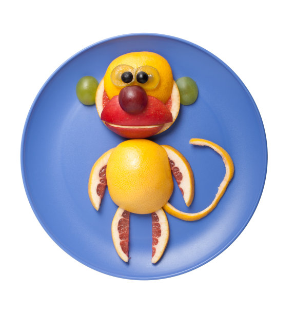 用新鲜水果做成的猴子图片下载