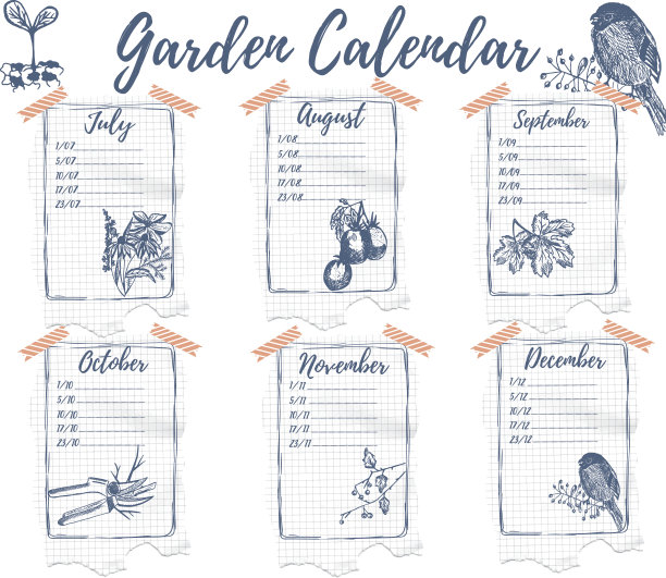 园艺日历图片下载