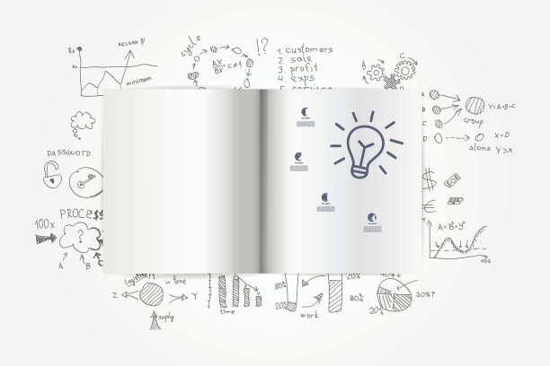 空白打开笔记本图片下载