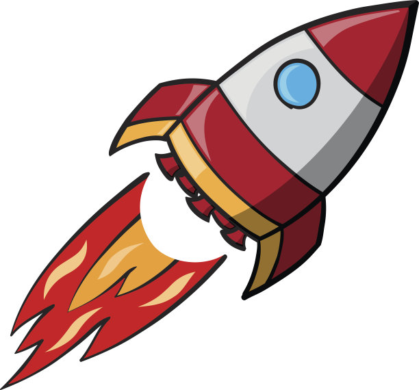 太空火箭飞行。图片下载