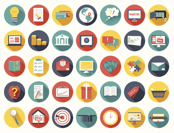 大收藏商、教育、在线培训、营销背景图片下载