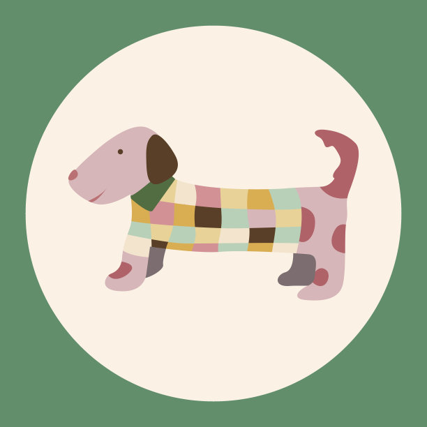 动物狗卡通主题元素图片下载