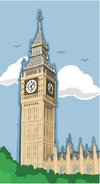 伦敦大本钟大楼图片下载