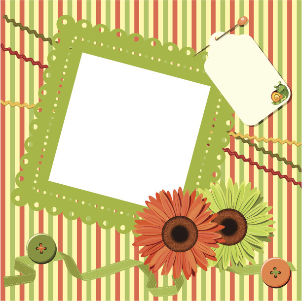 照片的框架。向量图片下载