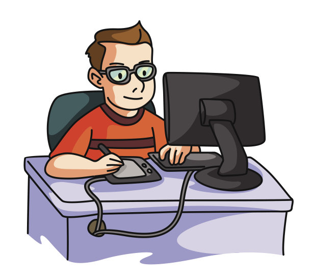 平面设计师的电脑图片下载