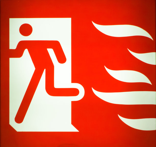 安全出口标志图片下载