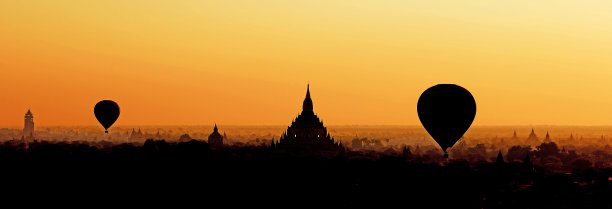 蒲甘的轮廓图片下载