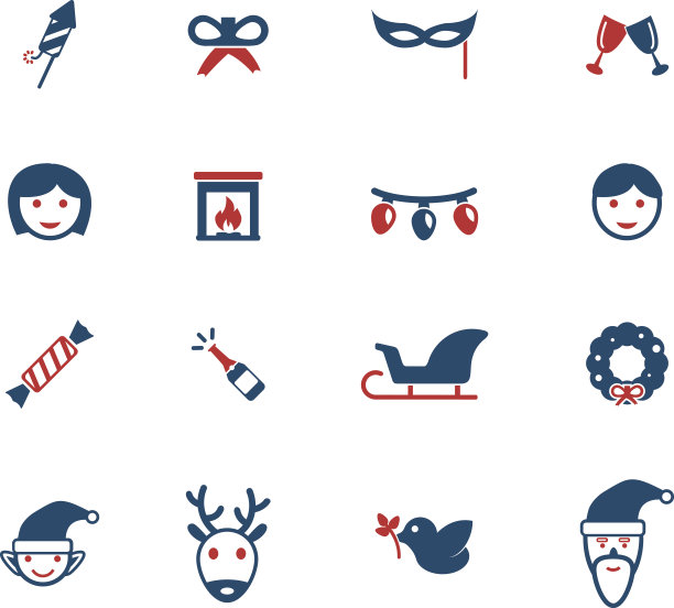 圣诞节只是图标图片下载