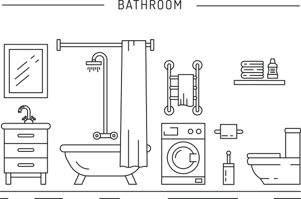 浴室的内部图片下载