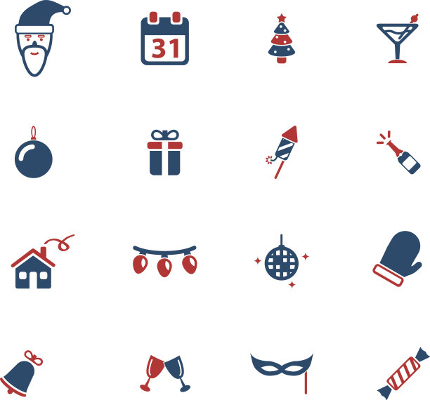 新年的标志图片下载