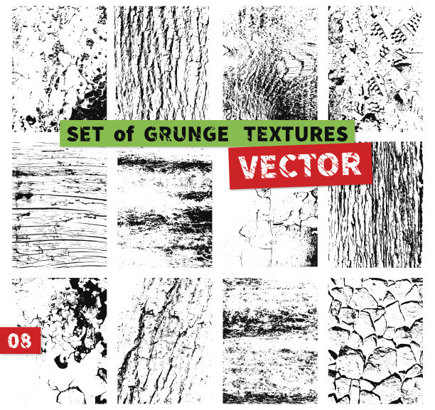 一组垃圾纹理图片下载