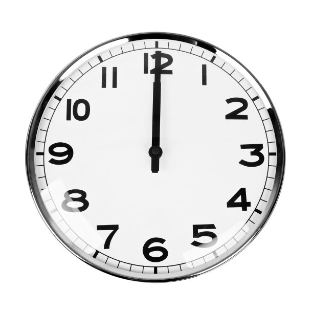 时钟标志12点图片下载