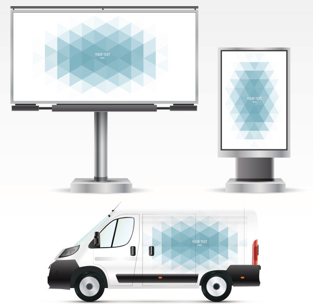 模板户外广告或企业标识图片下载
