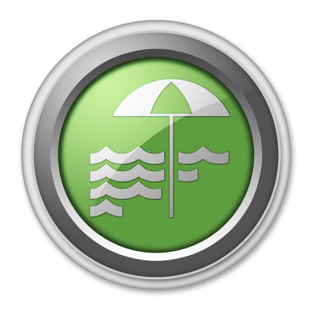图标，按钮，象形图海滩图片下载