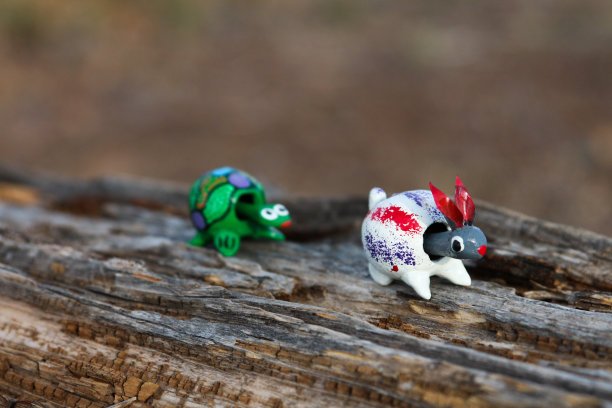 兔子在乌龟的前面图片下载