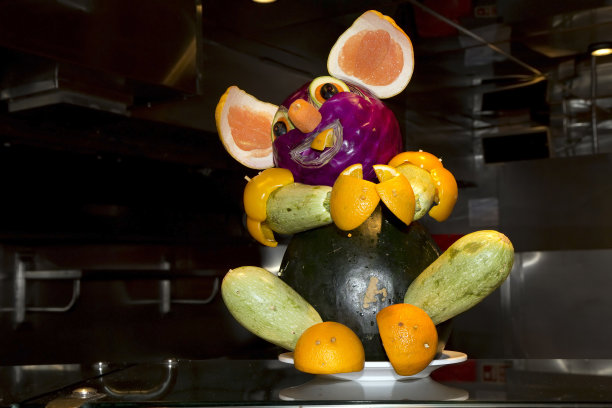 烹饪雕刻-“搞笑老鼠”图片下载