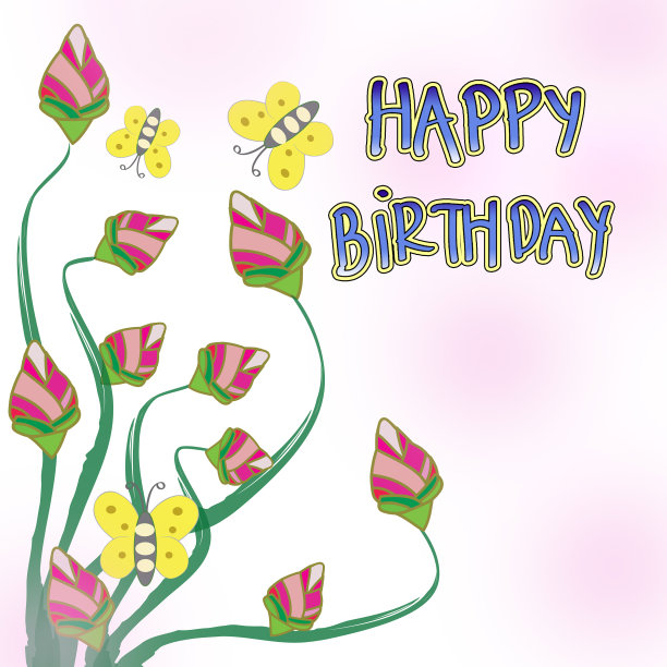 生日快乐卡图片下载