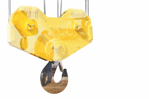 大卷扬机双曝光图片下载