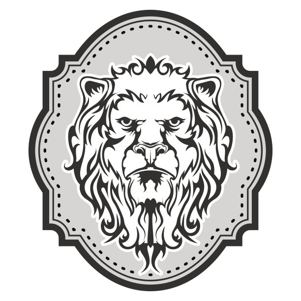 你设计的纹章狮子头图片下载