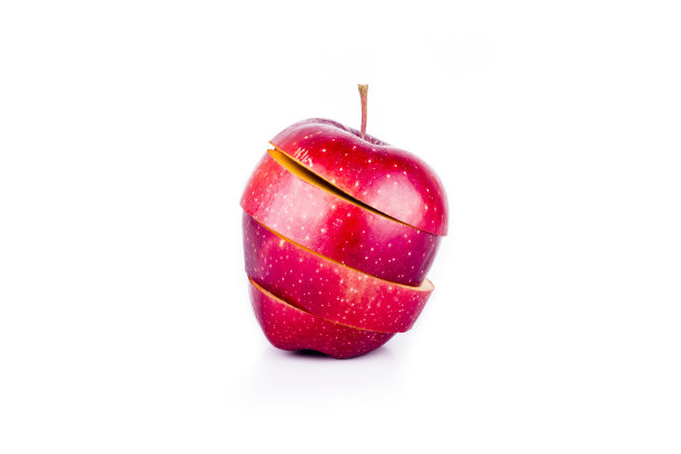 切碎的苹果图片下载