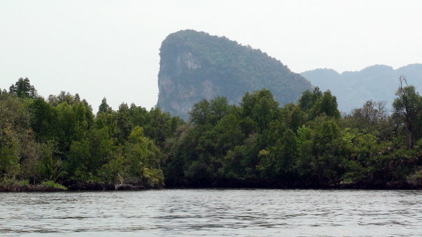 东南亚泰国攀雅府的景观图片下载