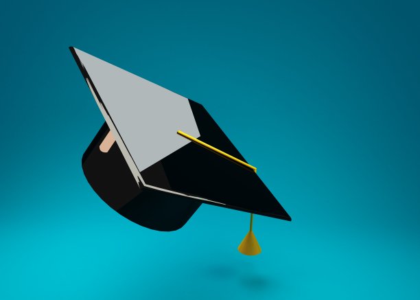 毕业帽3d渲染图片下载