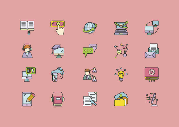 E-learning中的信息传递图片下载