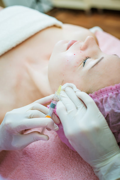 美容，注射透明质酸图片下载