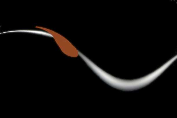 红色下降文摘图片下载