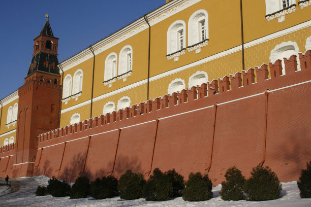 克里姆林宫,莫斯科。冬天。图片下载